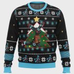 Get Festive with Umbreon Pokemon Ugly Christmas Sweater – Perfect Holiday Wear for Pokemon Fans!