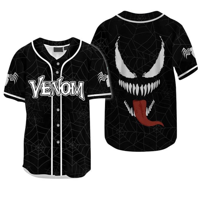 Venom Spider Baseball Jersey – Gift For Men Women – Gift For Men Women