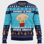 Get Festive with the Victory is Mine Family Guy Ugly Christmas Sweater – Limited Edition Fun!