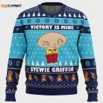 Get Festive with the Victory is Mine Family Guy Ugly Christmas Sweater – Limited Edition Fun!