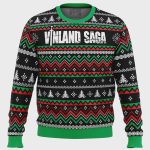 Get Festive with our Viking Ship Vinland Saga Christmas Sweater – Perfect for Holiday Celebrations!