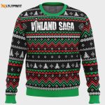 Get Festive with our Viking Ship Vinland Saga Christmas Sweater – Perfect for Holiday Celebrations!