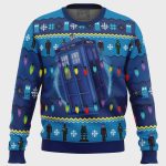 Get Festive with WHO S Outside Doctor Who Ugly Christmas Sweater – Limited Edition Fun Apparel