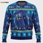 Get Festive with WHO S Outside Doctor Who Ugly Christmas Sweater – Limited Edition Fun Apparel