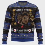 Get Festive with Whose The Master The Last Dragon Ugly Christmas Sweater – Limited Edition Fun Apparel