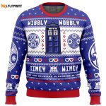 Wibbly Wobbly Doctor Who Ugly Christmas Sweater: Festive Geeky Apparel for Whovians!