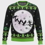 Wicked the Musical Ugly Christmas Sweater: Festive and Stylish Apparel for Fans of the Hit Show!