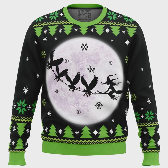 Wicked The Musical Ugly Christmas Sweater: Festive And Stylish Apparel For Fans Of The Hit Show!