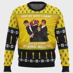 Will Smith Slaps Chris Rock Ugly Christmas Sweater: Memorable Meme-Inspired Attire