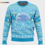 Xmas Slime: Reincarnated as a Slime Ugly Christmas Sweater – Festive & Fun Holiday Attire