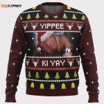 Yippee Ki Yay Ugly Dia Hard Christmas Sweater – Festive Fun for the Holidays!