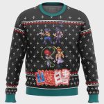 YUYU HAKUSHO Ghost Fighter Ugly Christmas Sweater – Festive Sprite Design for Fans