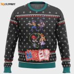 YUYU HAKUSHO Ghost Fighter Ugly Christmas Sweater – Festive Sprite Design for Fans