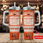 Cincinnati Bengals Vintage King of Football 40oz Stanley Tumbler – Perfect Gift for Fans