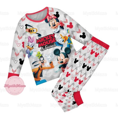 Magical Mickey Pajamas Set: Disney Holiday Family PJ Set with Mickey Mouse and Friends