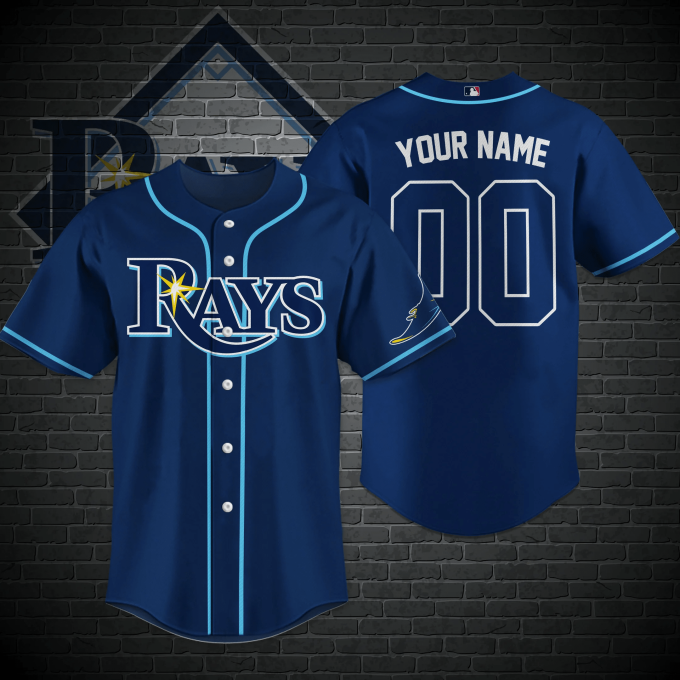 Custom Tampa Bay Rays Mlb-Baseball Shirt M-32339 – Personalize Your Style!