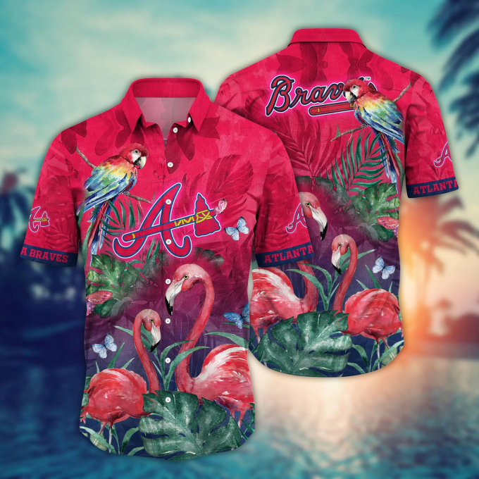 Atlanta Braves Mlb Hawaiian Shirt – Sun-Soaked Aloha Shirt &Amp;Amp; Gift Idea