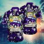 Colorado Rockies MLB Hawaiian Shirt – Fresh Mowed Lawn Aloha Shirt Perfect Baseball Fan Gift & Summer Aloha Shirt