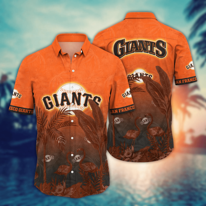 San Francisco Giants Mlb Hawaiian Shirt – Perfect Baseball Fan Gift Men &Amp;Amp; Women Summer Aloha Style