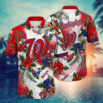 Washington Nationals MLB Hawaiian Shirt – Festive Aloha Gift for Baseball Fans