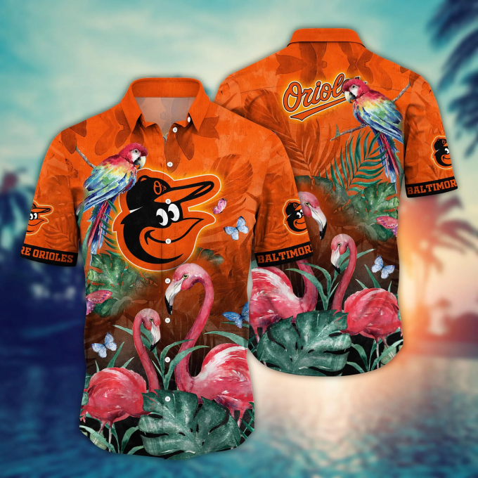 Baltimore Orioles Mlb Hawaiian Shirt: Warm Breezes Aloha Shirt &Amp;Amp; Baseball Lover Gift