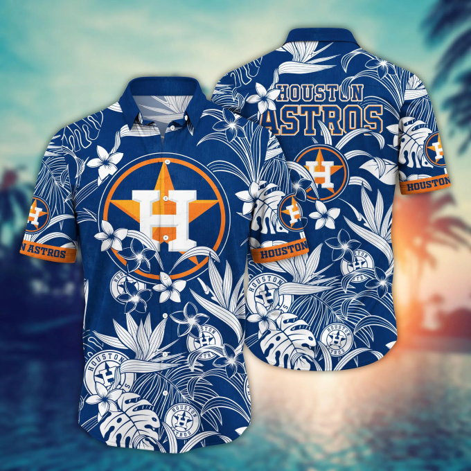 Sunlit Houston Astros Hawaiian Shirt: Perfect Baseball Fan Gift Summer Aloha Shirt