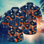 MLB Detroit Tigers Hawaiian Shirt: Perfect Baseball Fan Gift Summer Aloha Style