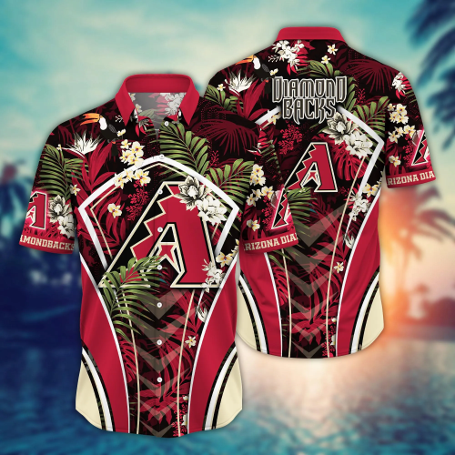 Arizona Diamondbacks Hawaiian Shirt – Perfect Baseball Lover Gift Balmy Aloha Design