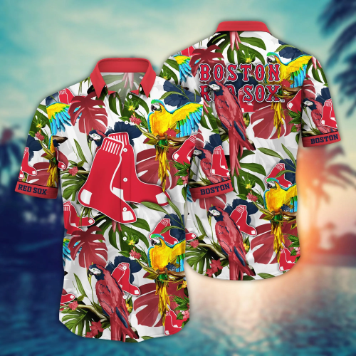 Red Sox Hawaiian Aloha Shirt: Baseball Fan Gift & Summer Apparel