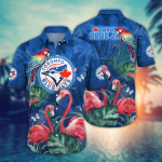 Toronto Blue Jays Hawaiian Shirt: Perfect Baseball Fan Gift Summer Aloha Shirt for Men & Women