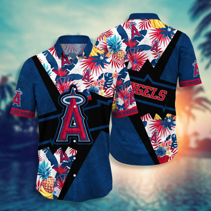 Los Angeles Angels Mlb Hawaiian Shirt – Dry Season Aloha Shirt &Amp;Amp; Baseball Fan Gift Idea