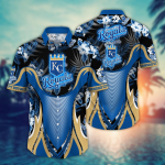 Kansas City Royals Hawaiian Shirt – Brightness Aloha Shirt for Baseball Fans & Kansas City Royals Lovers