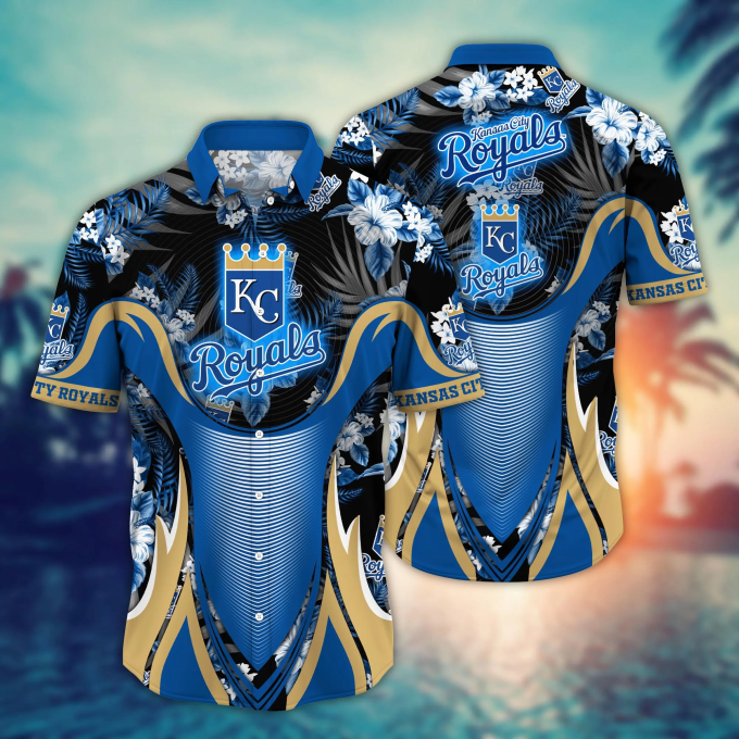 Kansas City Royals Hawaiian Shirt – Brightness Aloha Shirt For Baseball Fans &Amp;Amp; Kansas City Royals Lovers