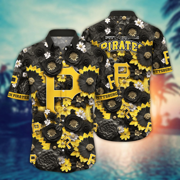 Pittsburgh Pirates Mlb Hawaiian Shirt: Perfect Summer Gift For Baseball Fans!