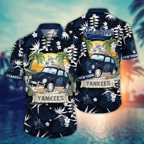 New York Yankees MLB Hawaiian Shirt – Perfect Baseball Fan Gift Men & Women s Aloha Shirt