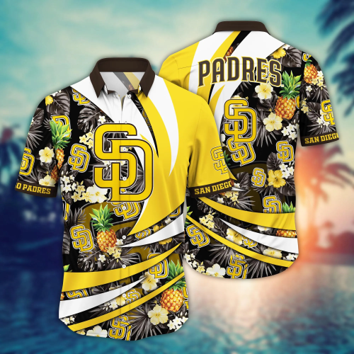 San Diego Padres MLB Hawaiian Shirt Straw Hats: Perfect Summer Aloha Shirt for Men & Women Ideal Baseball Fan Gift – San Diego Padres Lover Gift Idea