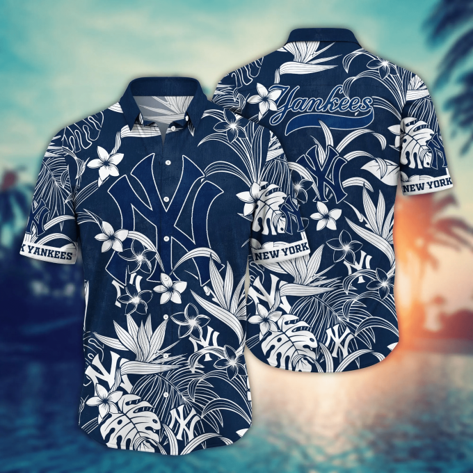 New York Yankees Mlb Hawaiian Shirt – Perfect Summer Gift For Baseball Lovers &Amp;Amp; Yankees Fans