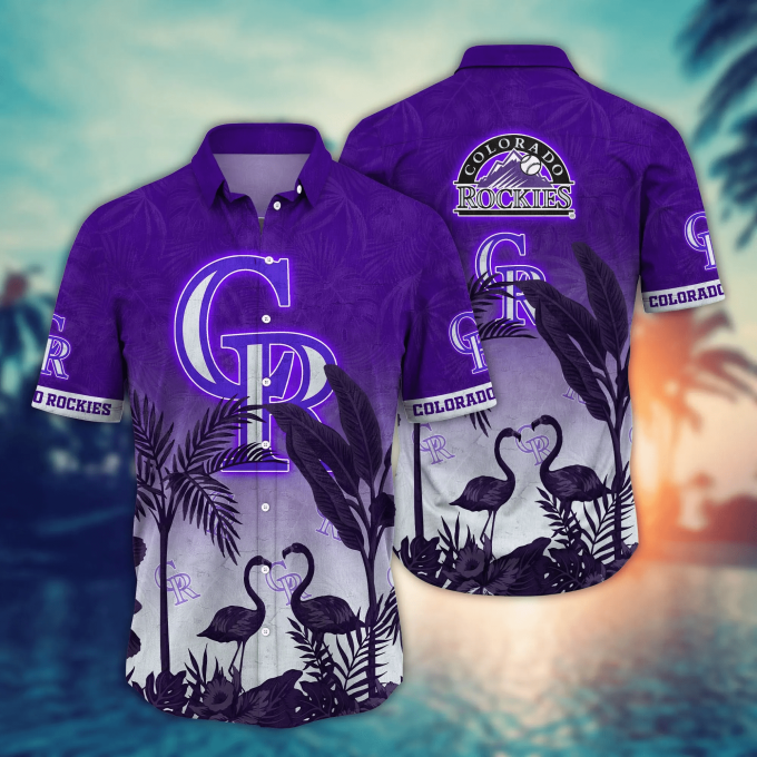 Colorado Rockies Mlb Hawaiian Shirt – Perfect Summer Gift For Baseball Fans &Amp;Amp; Rockies Enthusiasts