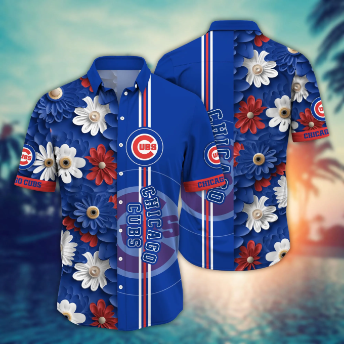 Chicago Cubs Mlb Hawaiian Shirt – Sun-Soaked Aloha Shirt For Baseball Lovers Perfect Summer Gift