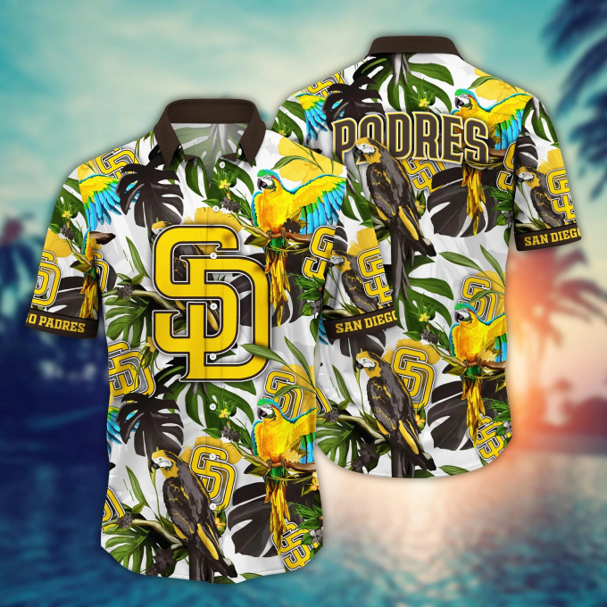 San Diego Padres Mlb Hawaiian Shirt – Perfect Summer Gift For Baseball Fans