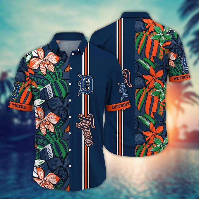 Summer Holiday Gift: Detroit Tigers Mlb Hawaiian Shirt For Men &Amp;Amp; Women – Perfect Baseball Lover Gift &Amp;Amp; Detroit Tigers Aloha Shirt