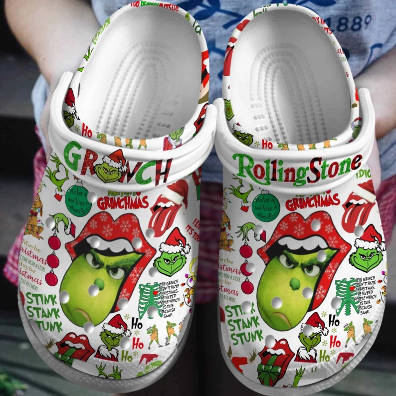 Playful Green Grinch Christmas Clogs – Perfect for Kids & Adults Playful Green Grinch Christmas Clogs – Perfect for Kids & Adults
