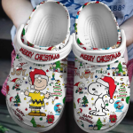 Merry Christmas Charlie Brown & Snoopy Clogs: Perfect for Kids & Adults Merry Christmas Charlie Brown & Snoopy Clogs: Perfect for Kids & Adults
