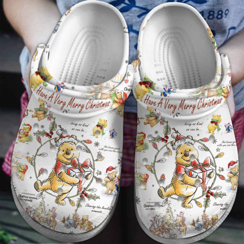 Get Festive with Merry Christmas White Clogs – Perfect for Kids & Adults