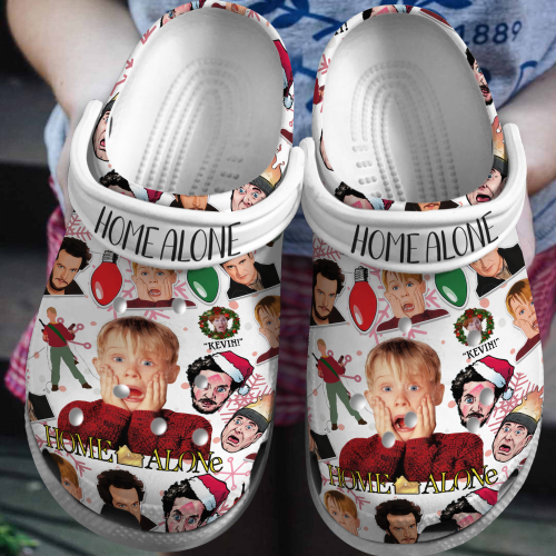 Christmas Movie Clogs: Home Alone – Perfect for Kids & Adults