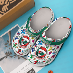 Grateful Dead Merry Christmas Classic Clogs – Festive Footwear for Kids & Adults