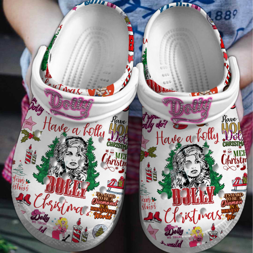 Holy Christmas Singer Dolly Parton Clogs: Festive Footwear for a Memorable Holiday!