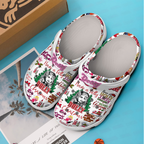 Holy Christmas Singer Dolly Parton Clogs: Festive Footwear for a Memorable Holiday!