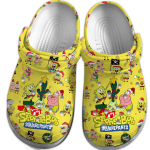 Christmas Spongebob Squarepants Yellow Clogs – Perfect Gift for Kids & Adults