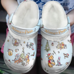 Cute Winnie The Pooh Christmas Fleece Clogs – Festive Comfort for the Holidays!